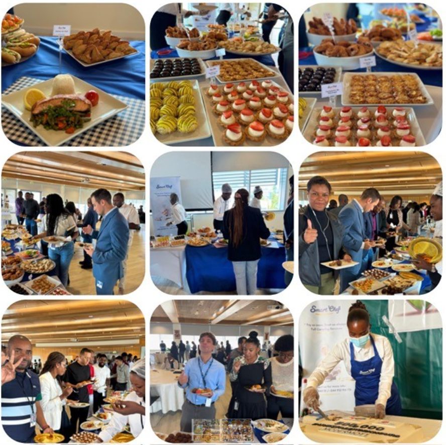 Smart Chef team on an industrial site